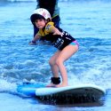 5. Little kid surfing Bali