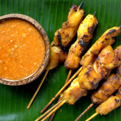 3. Indonesian chicken satay