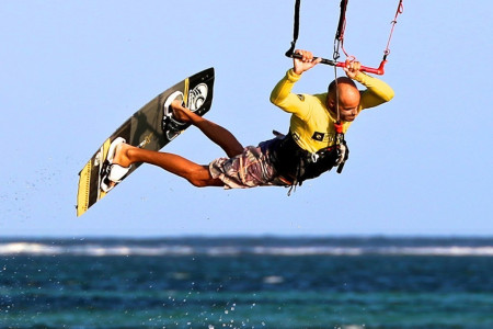 Kite Surfing in Sanur