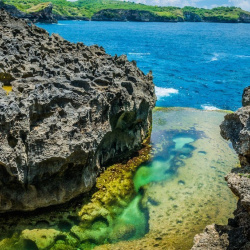 1. Angels Bilabong Nusa Penida low tide