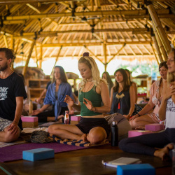2 - Yoga at Flowers and Fire Yoga