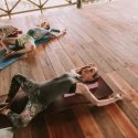 5. Hip openers at Flowers and Fire Yoga