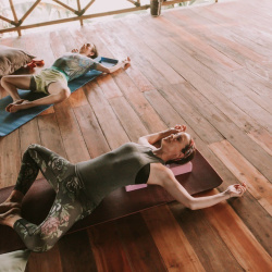 5. Hip openers at Flowers and Fire Yoga