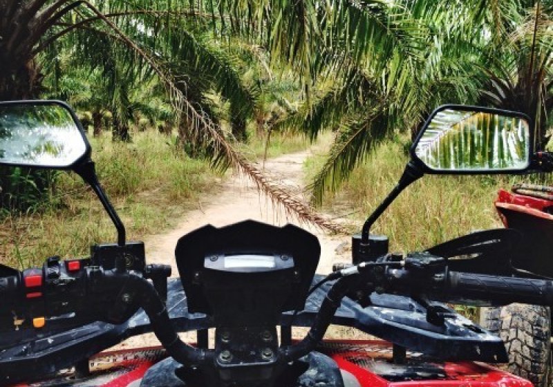 1. ATV ride view Ubud Bali