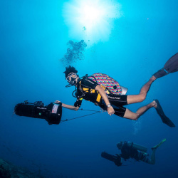 3. DPV Dive in the gilis
