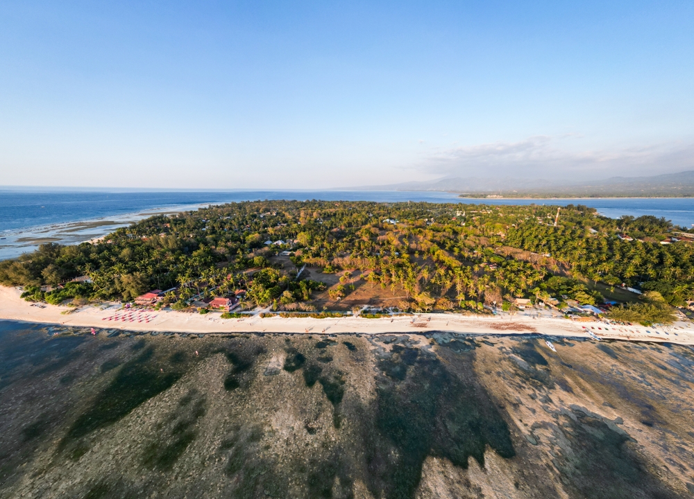 Gili Air arriving from Bali fast Boat