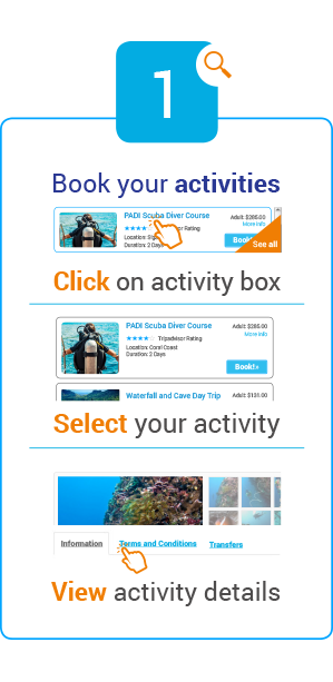 how to book gili activities
