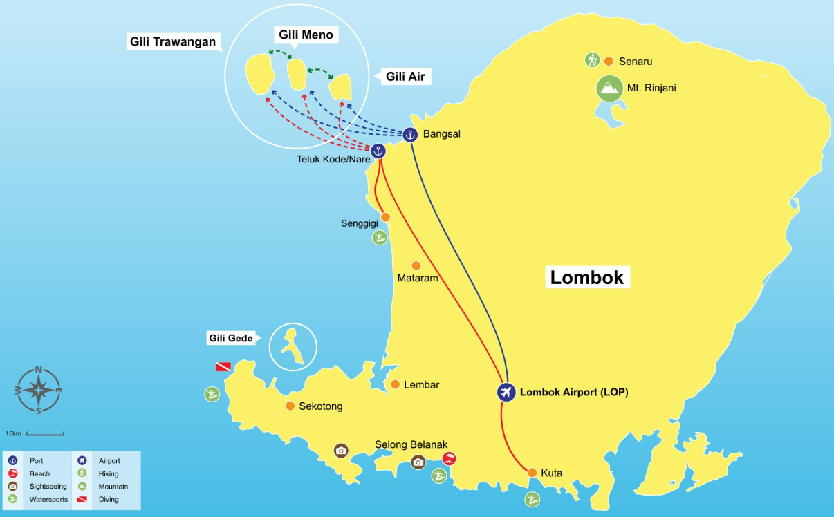 Lombok Airport to Kuta
