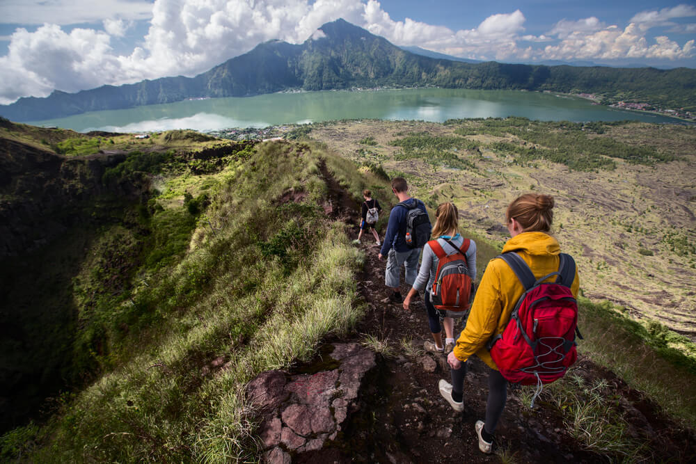 volcano hike lombok