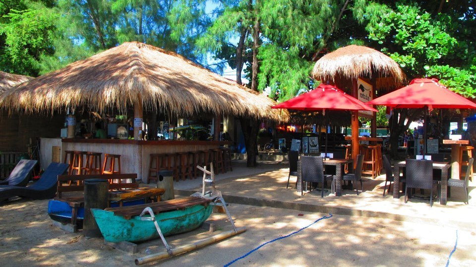 manta café bar gili trawangan