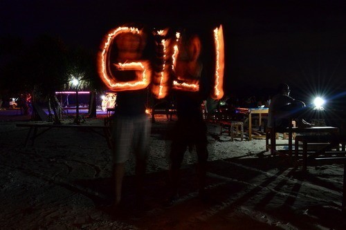 Gili Trawangan nightlife beach party