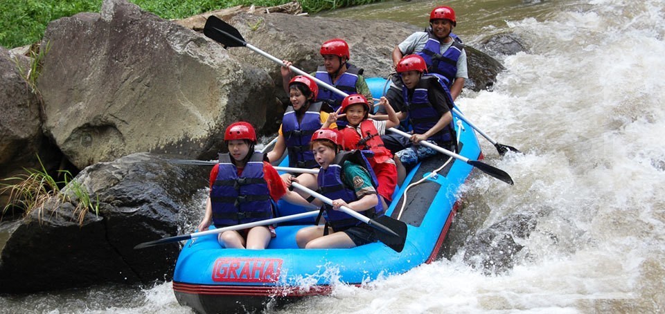 Bali rafting