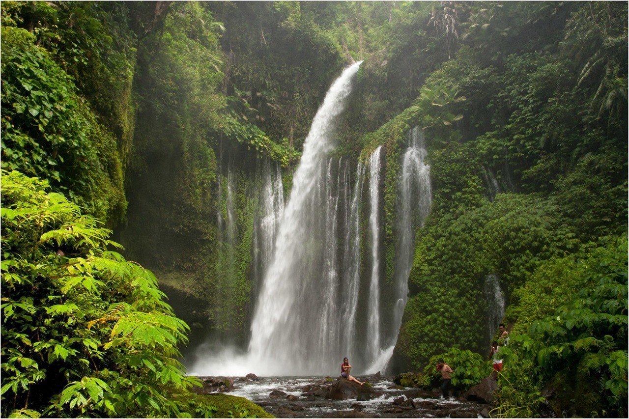 lombok waterfall