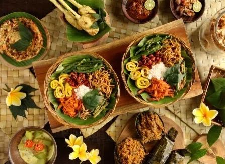 Balinese food local delicious